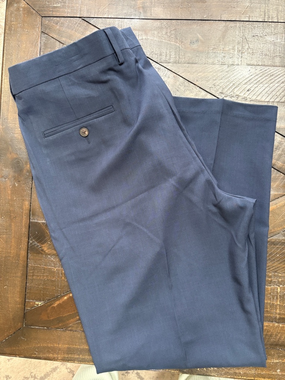 Haggar Men's Dress Pants in Navy Blue
